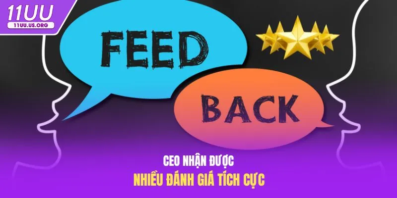 CEO nhận được nhiều đánh giá tích cực